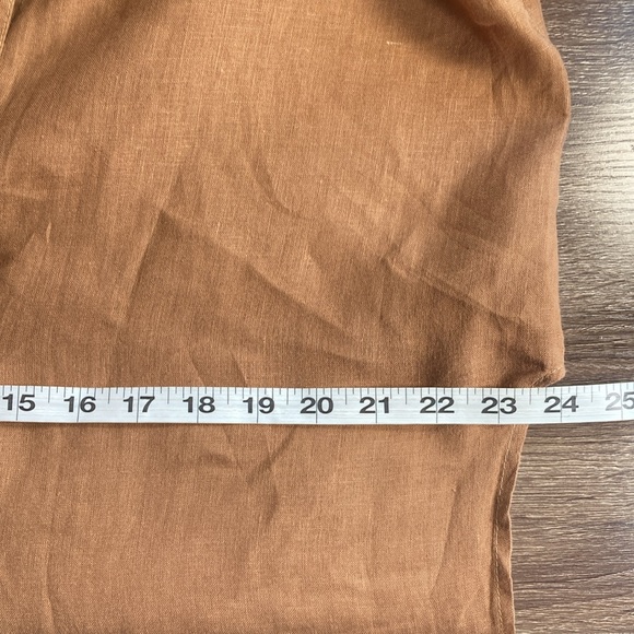 EUC STARK X Women's Shirt Dress Cover-Up Dark Tan Medium - Picture 11 of 11